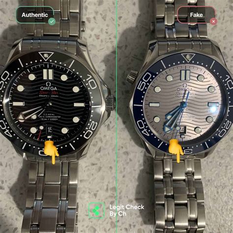 spot a fake omega seamaster|omega seamaster fakers.